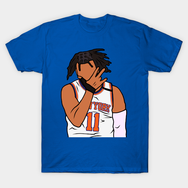 Jalen Brunson 3 Point Celebration - New York Knicks - T-Shirt | TeePublic